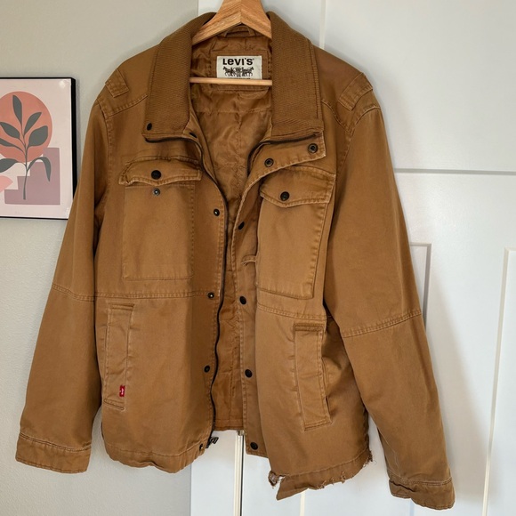 Levi’s Men’s Military Trucker Jacket - Picture 1 of 5